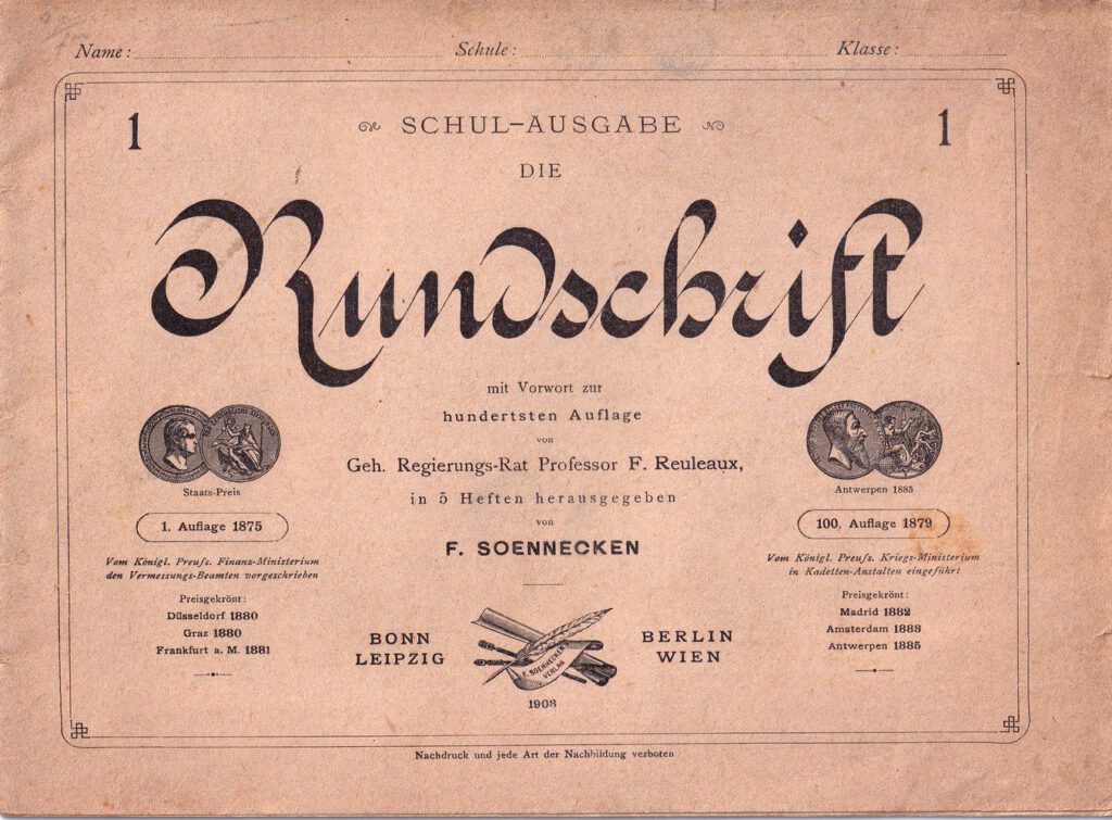 Die Rundschrift Schulausgabe Heft 1